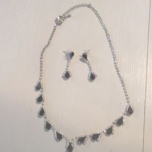 Necklace and earrings set